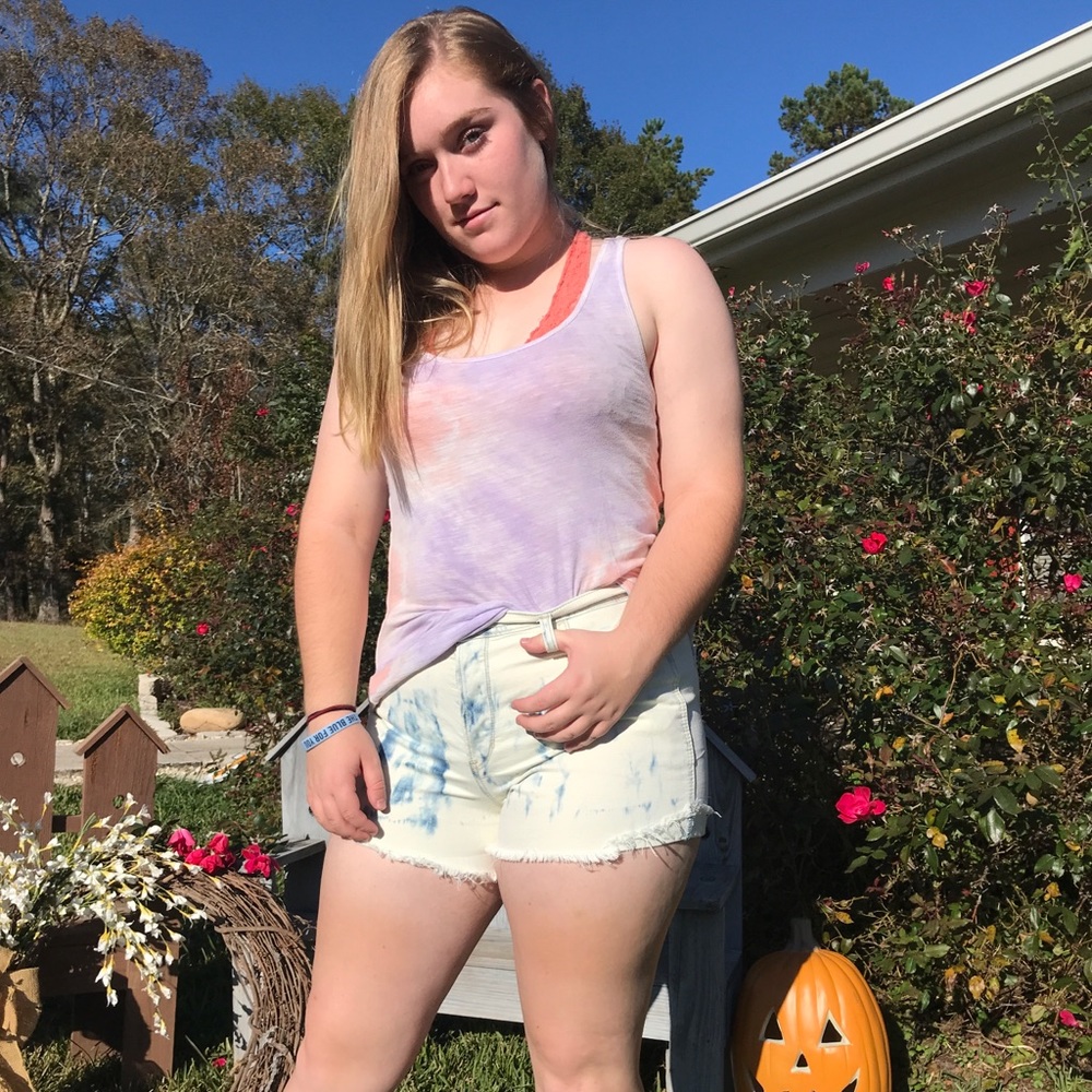 ☀️NWT Hollister high rise boyfriend shorts